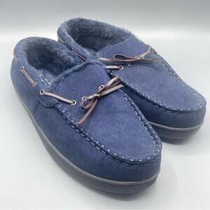 Club Room Navy Suede Loafers